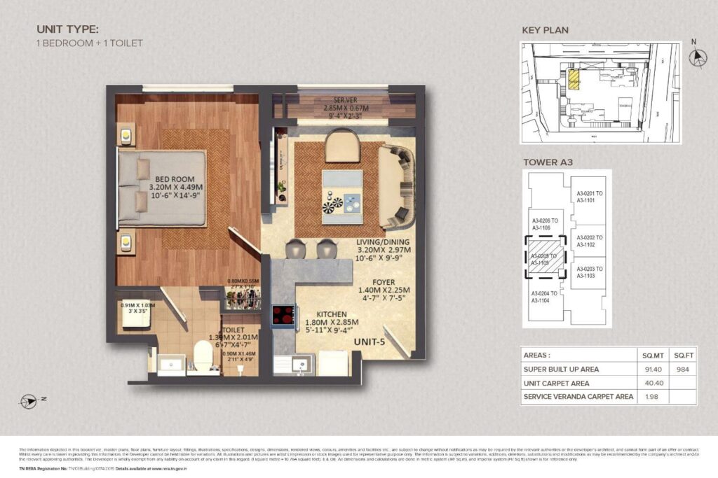 Nebula Brigade WTC Residences Floor Plan5